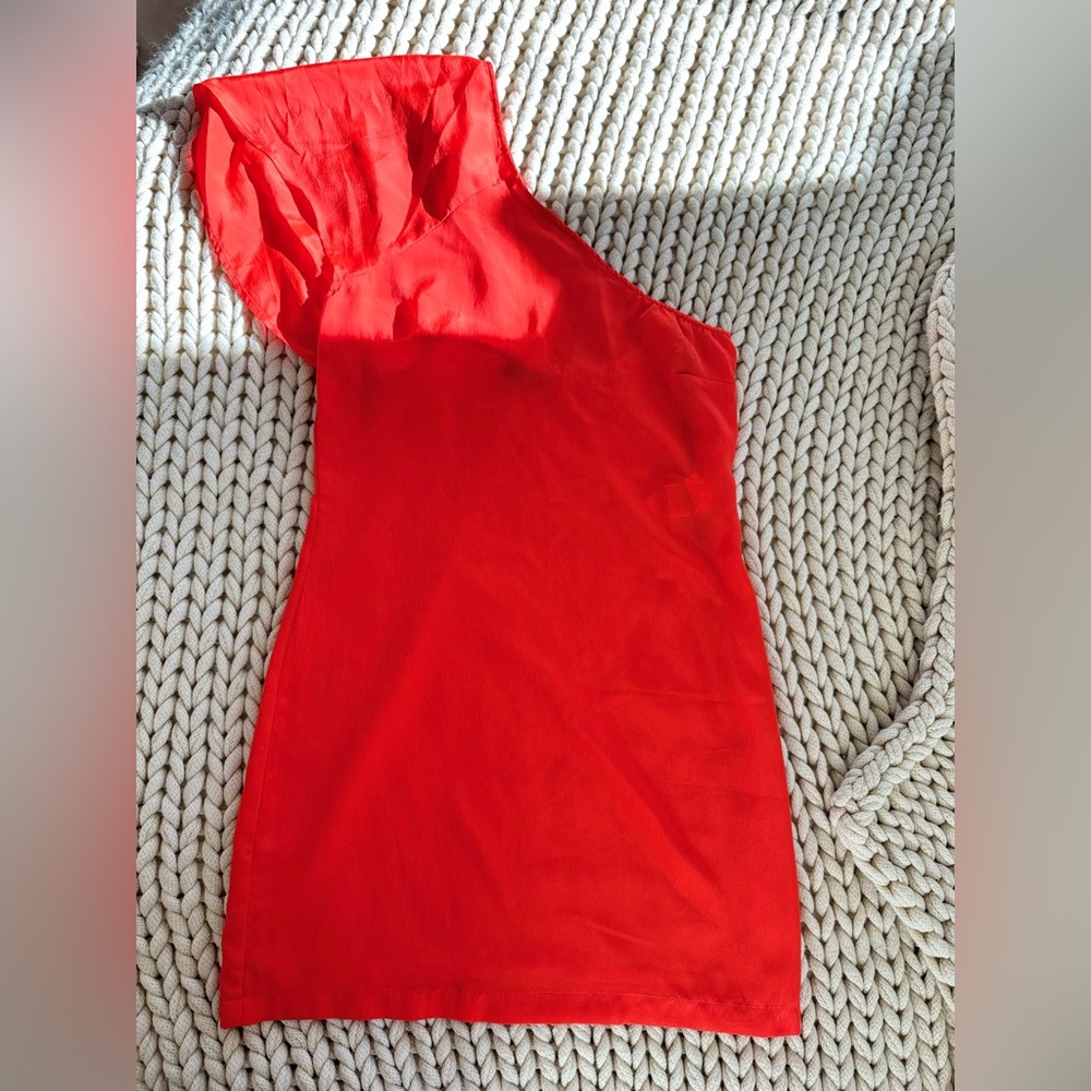 VERO MODA one shoulder mini dress